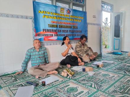 MUSRENBANG TAHUN ANGGARAN 2026